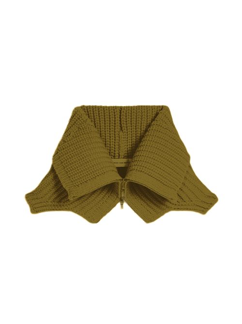 Colletto con cerniera in lana a coste Dries Van Noten DRIES VAN NOTEN | 021214-2707-606KHAKI